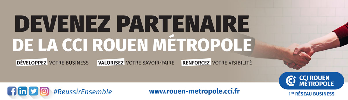 Devenez partenaires de la CCI Rouen Métropole