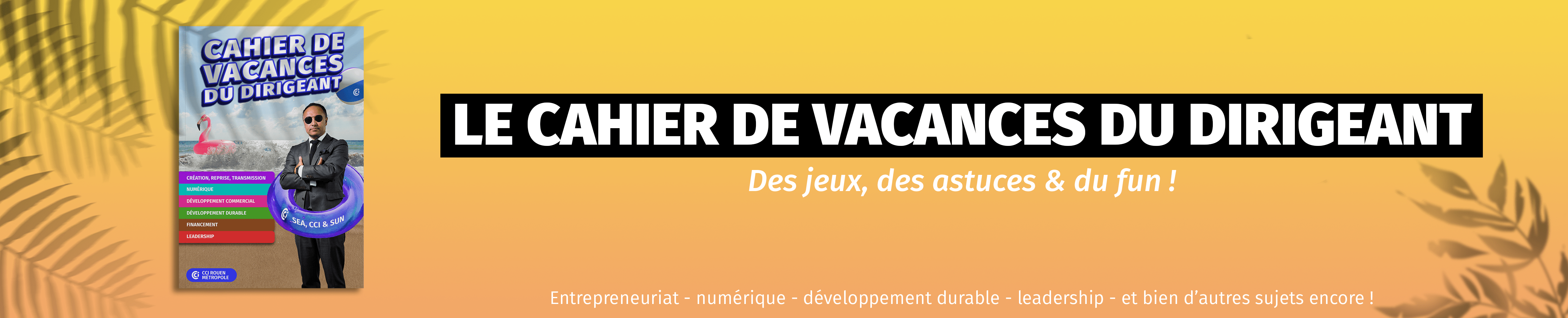 Cahier de vacances du dirigeant