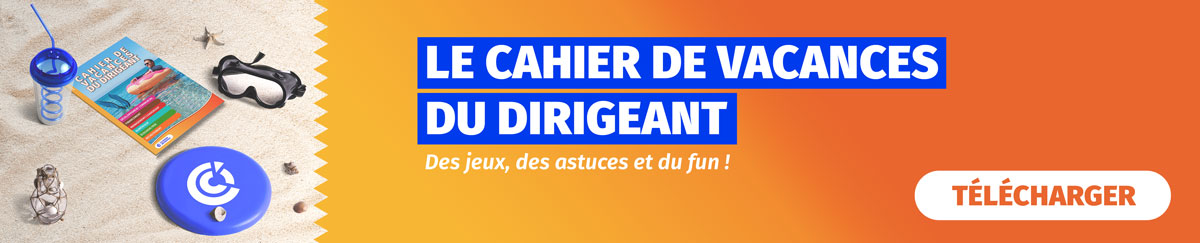 Bandeau cahier de vacances du dirigeant