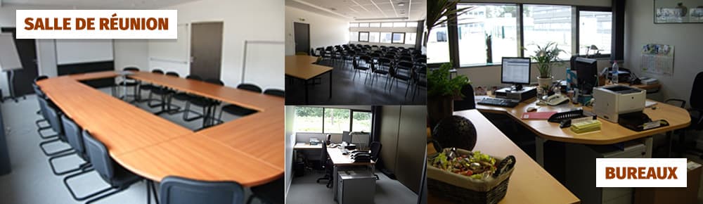 Bureaux et salle de réunion Innovapole 76