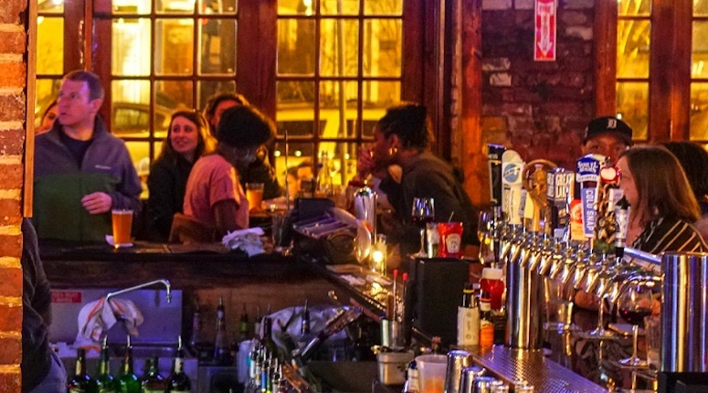 Restaurants bars COVID