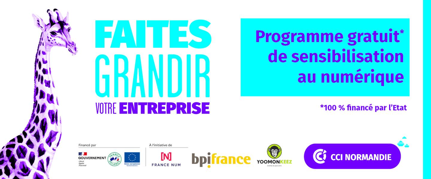 Programme sensibilisation numérique entreprise rouen